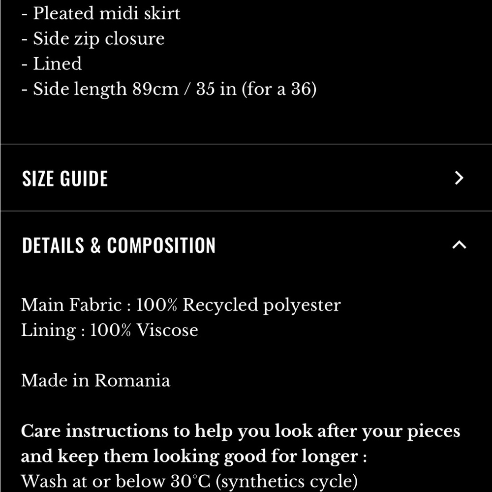 Sézane Dune Skirt - Picture 4 of 5